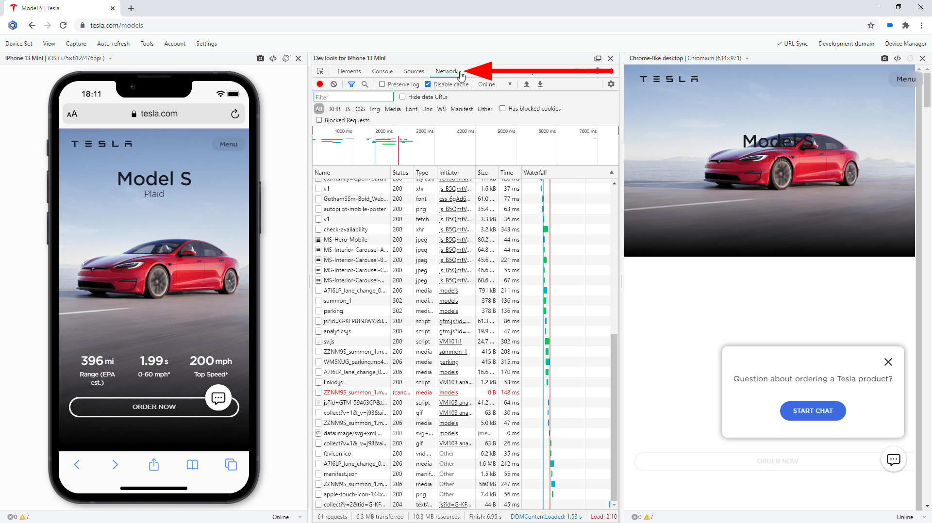 Performance test on iPhone 13-series