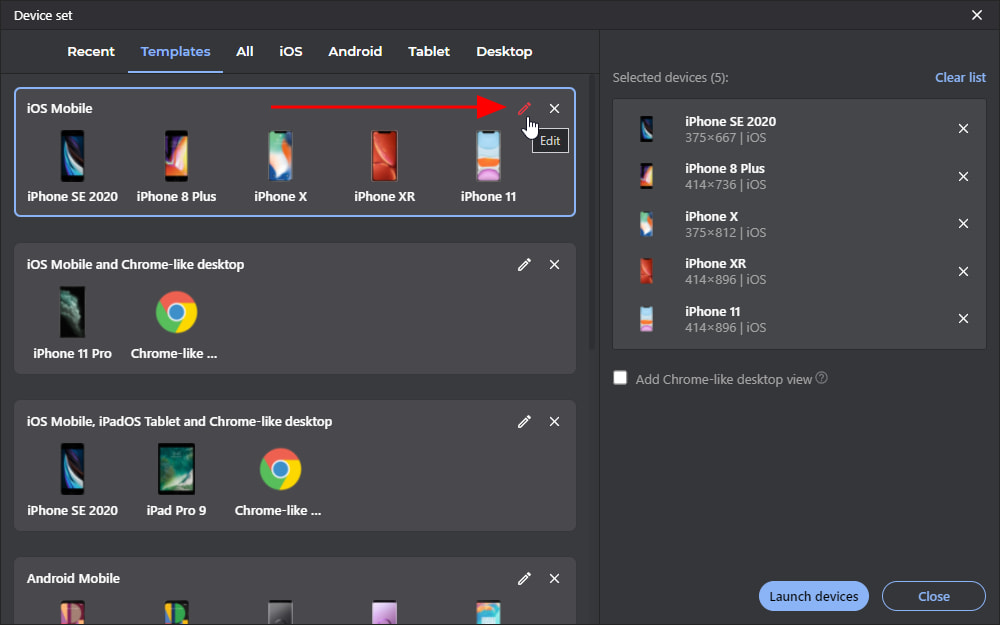 Edit Template in Blisk 19.0.60.43